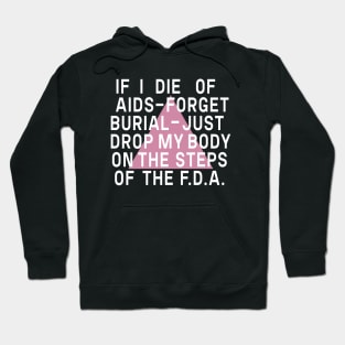 If I Die Vintage Retro Gay Protest Activist LGBT Hoodie